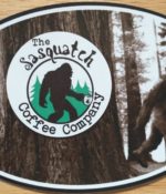 Sasquatch Coffee magnet