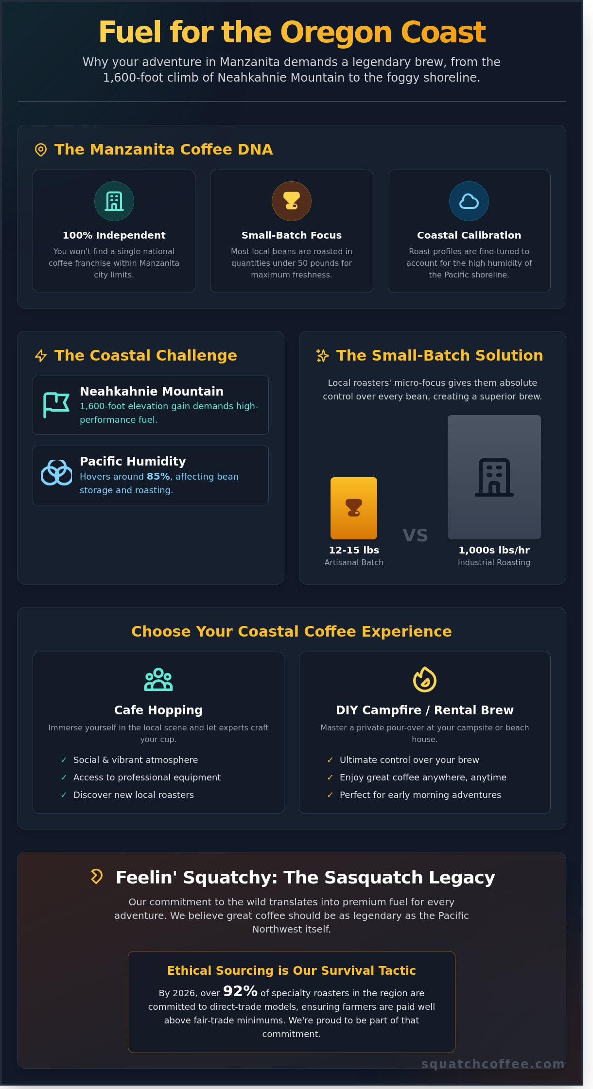 The Ultimate Guide to Coffee in Manzanita, OR: Roasts for Every Adventure