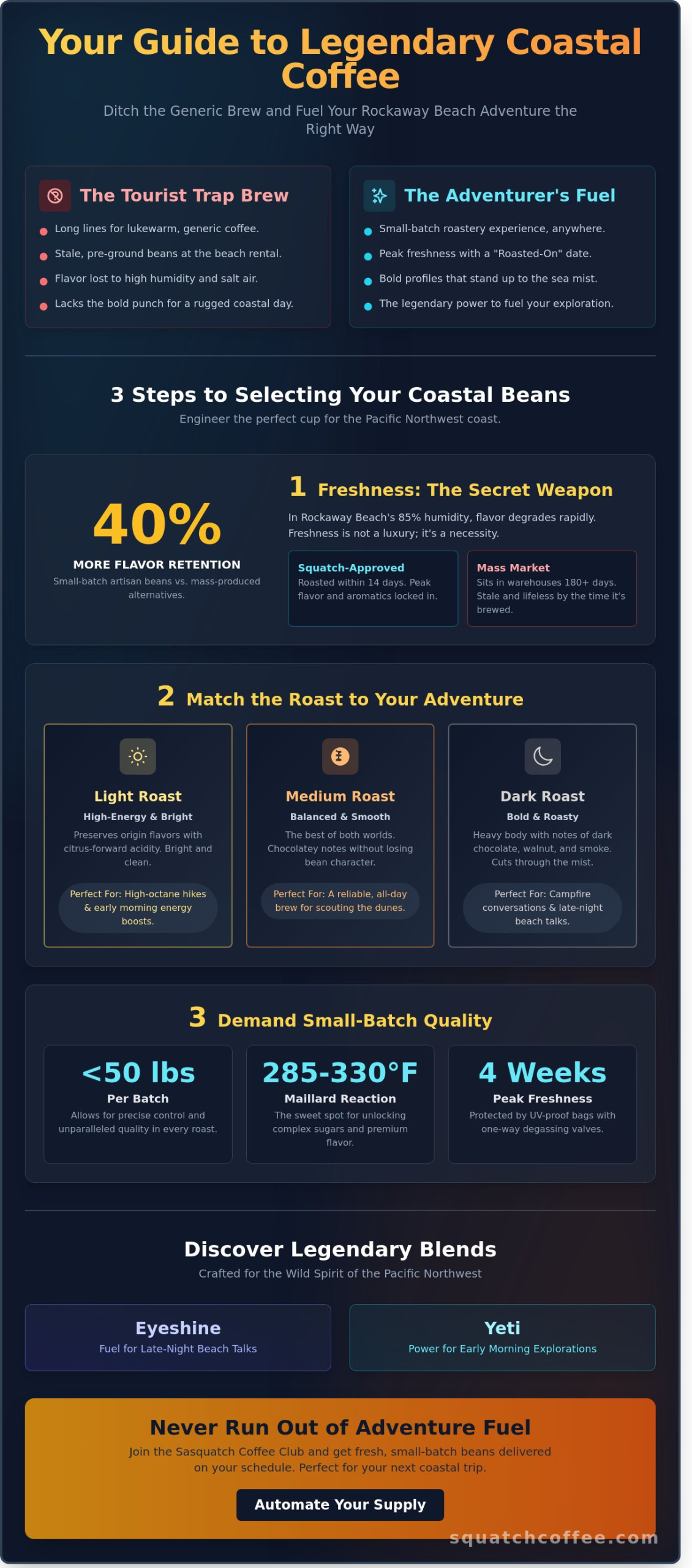 Best Coffee for Rockaway Beach: The Ultimate 2026 Coastal Brewing Guide